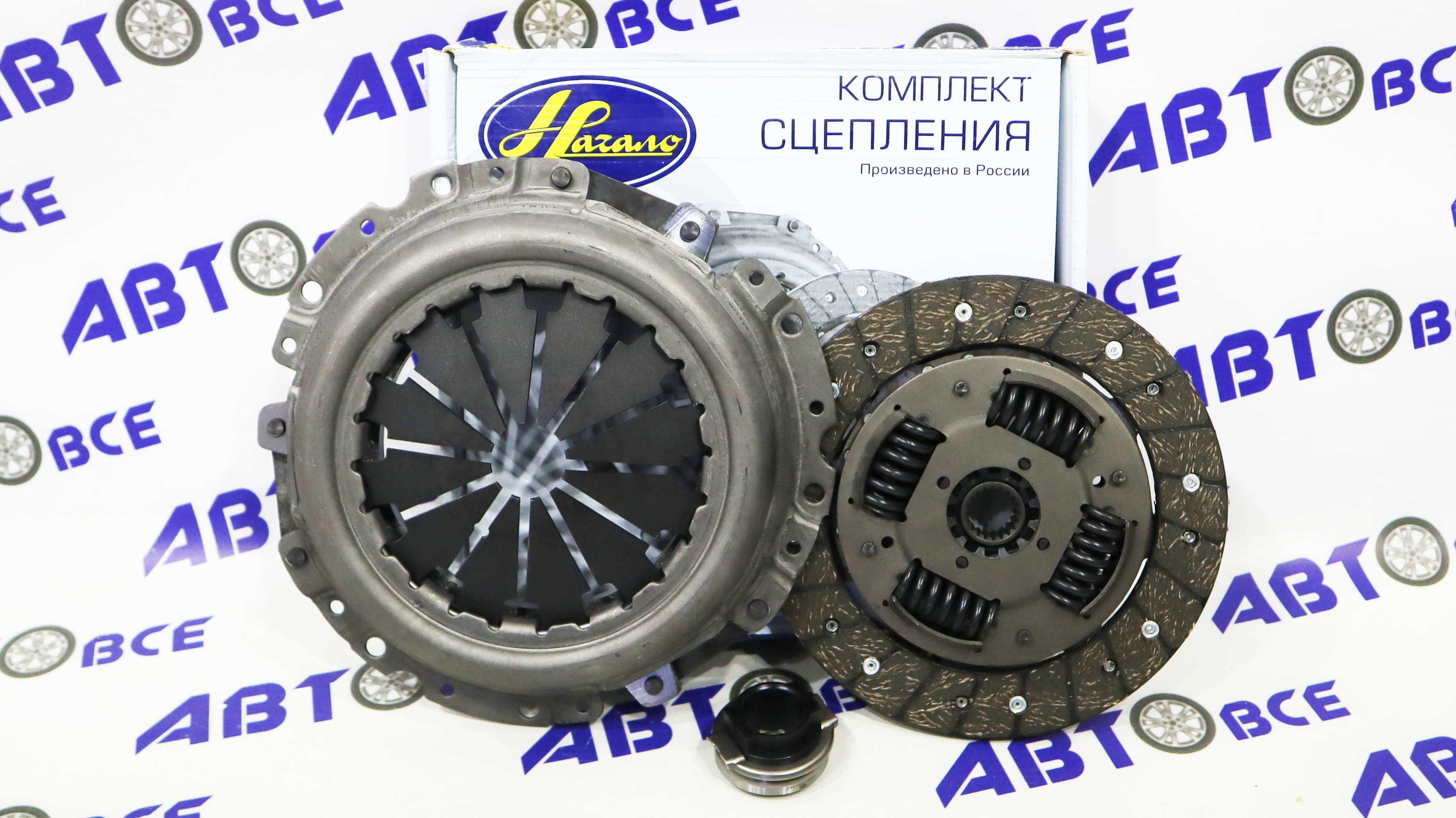 Сцепление в сборе ВАЗ-2190 (КПП с тросовым приводом) Vesta 1.6 (АКПП и МКПП) Начало